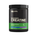 Optimum Nutrition Micronised Creatine Powder - Blue Raspberry 2 x 360g