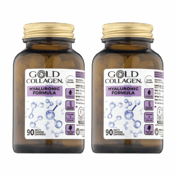 Gold Collagen Hyaluronic Formula, 2 x 90 Count