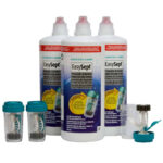 Bausch & Lomb EasySept Peroxide Solution, 3 x 360ml (3 Months Supply) - Image 2