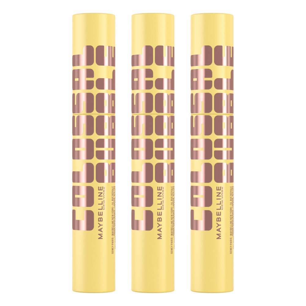 Maybelline Colossal Bubble Mascara, 3 Pack
