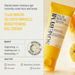 Some by Mi, Yuja Niacin Brightening Moisture Gel Cream, 2 pack - Image 4