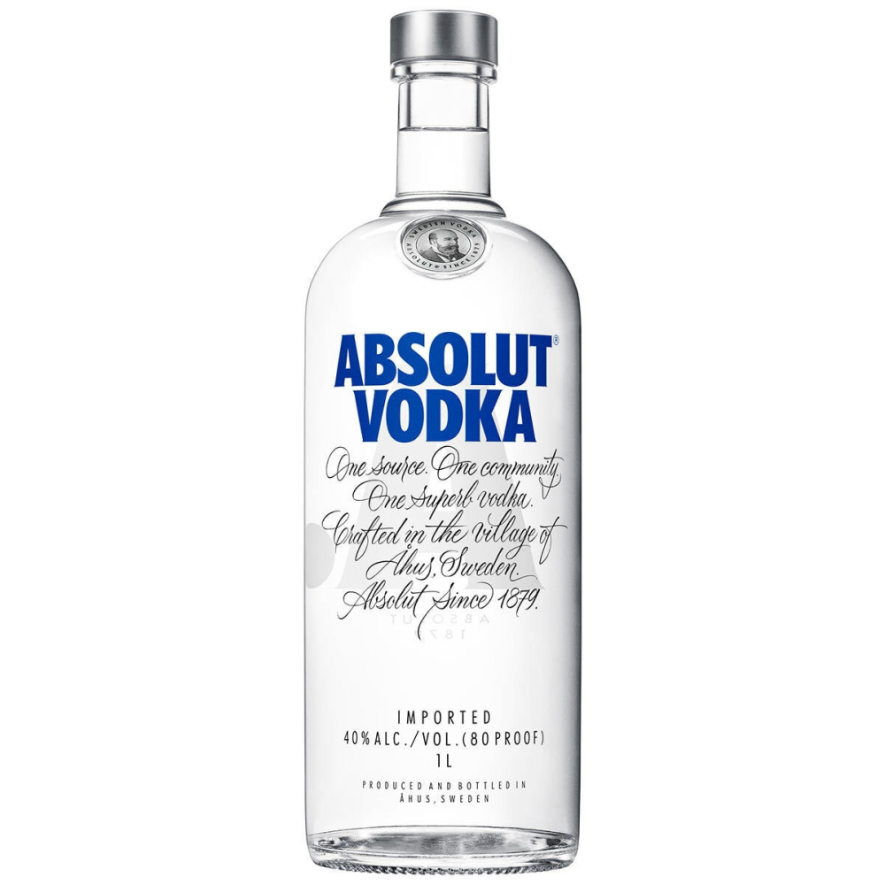 Absolut Original Swedish Vodka, 1L
