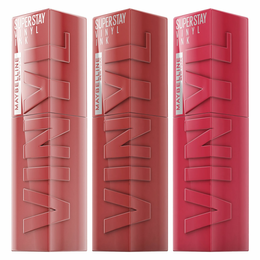 Maybelline Vinyl Liquid Lipstick, 3 Pack