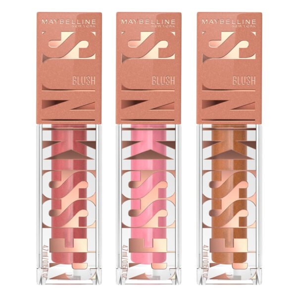 Maybelline Sunkisser Blush,City Sizzle, Blazing Blush & Electric Bronze, 3 Pack