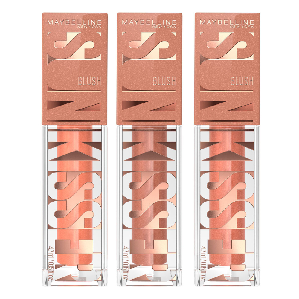 Maybelline Sunkisser Blush, Sol Search, Upton Glow & Shades On, 3 Pack