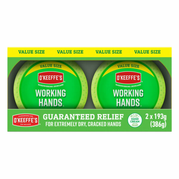 O’Keeffe’s Working Hands Cream, 2 x 193ml