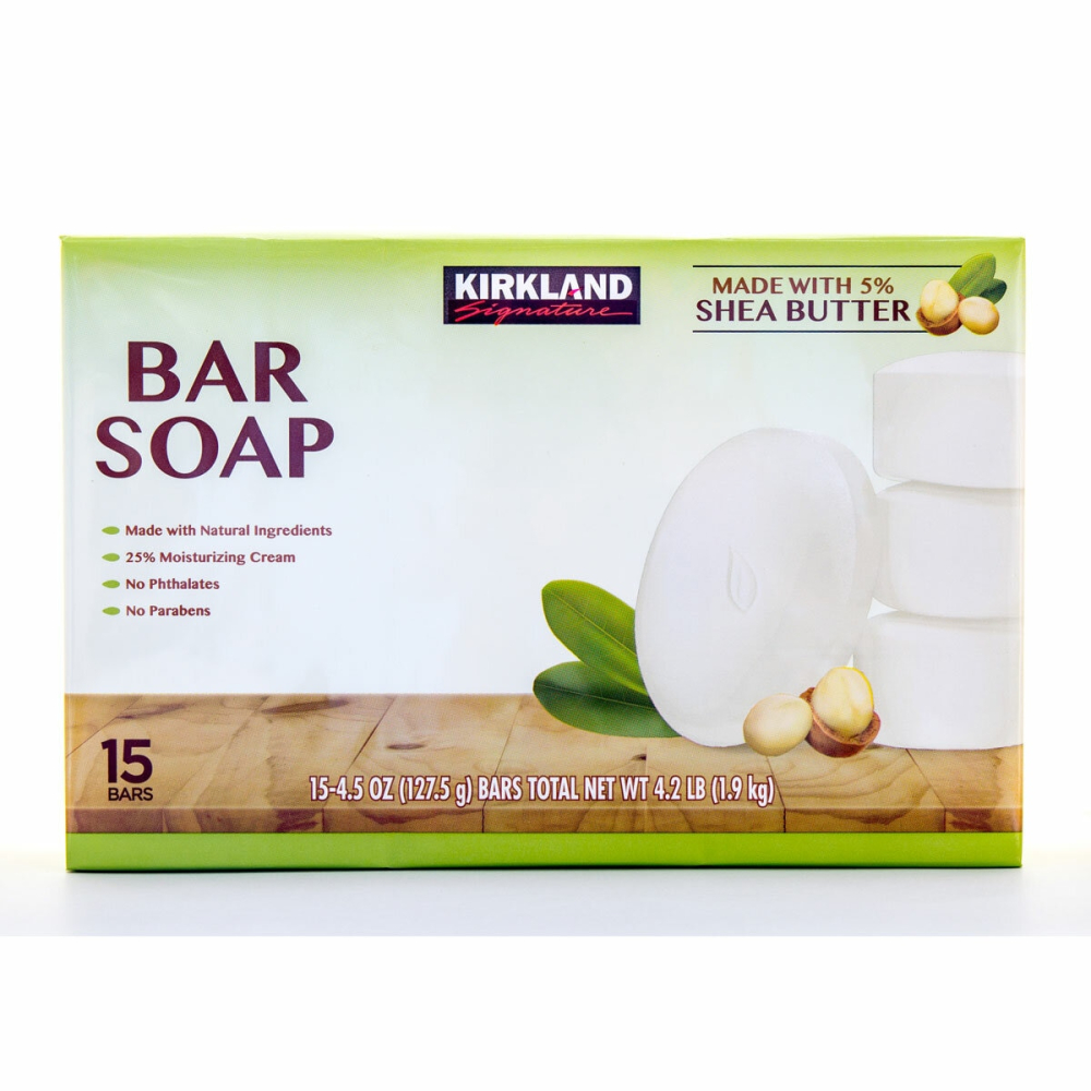 Kirkland Signature Bar Soap, 15 x 127g