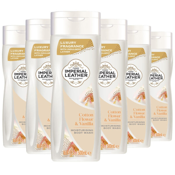 Imperial Leather Body Wash in 2 Varieties, 6 x 500 ml