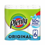 Plenty Mega Pack Original Kitchen Roll, 6 Pack