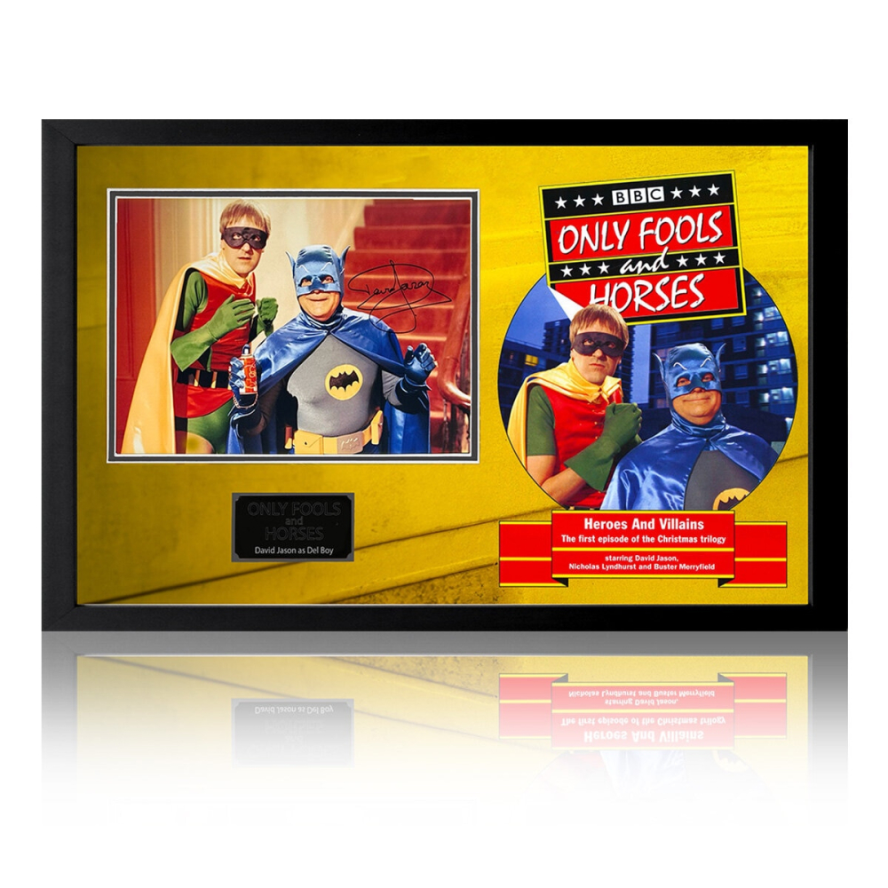 David Jason Signed Only Fools & Horses Frame