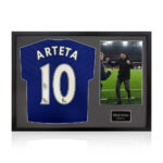 Jermaine Defoe Signed Framed Spurs Shirt with White Mount - Image 2