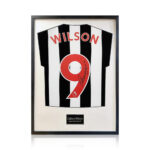 Callum Wilson Signed Framed Newcastle United Football Shirt with White Mount - Image 9