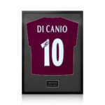 Paolo Di Canio Signed Framed WHU Football Shirt with White Mount - Image 5