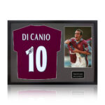 Paolo Di Canio Signed Framed WHU Football Shirt including 1 Photo, with White Mount - Image 5