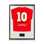 Geoff Hurst Signed Framed England Football Shirt with White Mount - Image 3