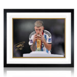 Lisandro Martinez Signed Framed Argentina Football Image