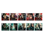 Official Harry Potter 2023 Framed Collectable Stamps, By Royal Mail - Image 3