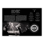 AD/DC Stamps & Medal Cover Back in Black from Royal Mail® - Image 3