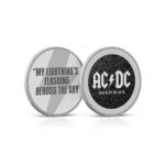 AD/DC Stamps & Medal Cover Back in Black from Royal Mail® - Image 5