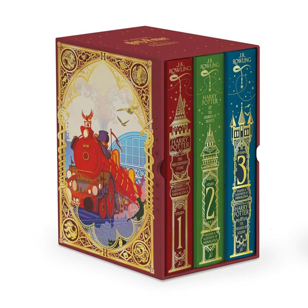 Harry Potter Mina Lima Edition 3 Book Box Set