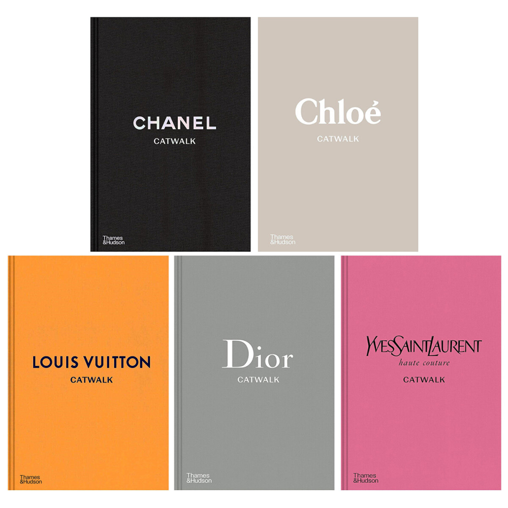 The Catwalk Collection by Thames & Hudson in 5 Options: YSL, Chanel, Dior, Chloe or Louis Vuitton