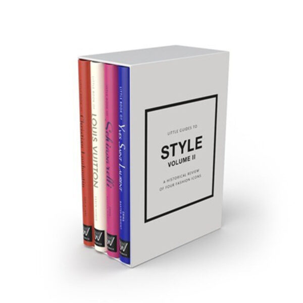 The Little Guides to Style x4 Book Box Set: Volume II, A Historical Review of Four Fashion Icons
