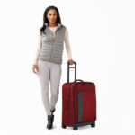 Briggs & Riley ZDX 66cm Medium Expandable 4 Wheel Spinner Suitcase in Brick