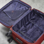 Rock Georgia 4 Piece Softside Luggage Set in Navy - Image 4