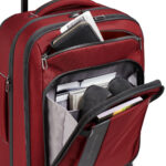 Briggs & Riley ZDX 53cm Carry-On Expandable 4 Wheel Spinner Suitcase in Brick - Image 3