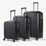 Rock Sunwave 3 Piece Hardside Luggage Set in Peach - Image 16