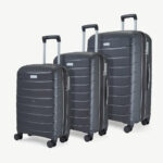 Rock Prime 3 Piece Hardside Luggage Set in 4 Colours