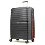 Rock Hydralite 3 Piece Hardside Luggage Set In Purple - Image 3