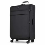 Rock Harper 3 Piece Softside Luggage Set In Beige - Image 8