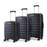 Rock Berlin 3 Piece Hardside Luggage Set in Purple - Image 11