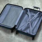 Rock Byron 3 Piece Hardside Luggage Set in Teal - Image 5