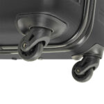 Rock Byron 3 Piece Hardside Luggage Set in Black - Image 8