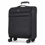 Rock Harper 2 Piece Softside Cabin and Holdall Luggage Set In Beige - Image 22