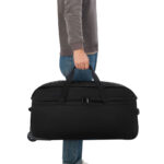 Delsey Paris 28" (71cm) Wheeled Duffel Bag in Black - Image 7