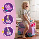 Trunki Ride On Hardside Case in 6 Designs (3-6 Years) - Image 6