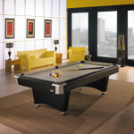 Installed Brunswick Black Wolf Pool Table in 2 Sizes - Image 2