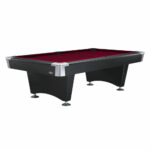 Installed Brunswick Black Wolf Pool Table in 2 Sizes - Image 3