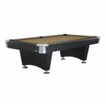 Installed Brunswick Black Wolf Pool Table in 2 Sizes - Image 4