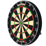 Winmau Blade 6 Dartboard with Darts & Oche Line - Image 3