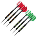 Winmau Blade 6 Dartboard with Darts & Oche Line - Image 5