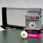 Butterfly Timo Boll Ruby Indoor Table Tennis Bat and Ball Set - Image 4