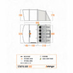 Vango Staffa Air 500 Inflatable Tent, 5 Person - Image 4