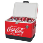 Coca-Cola 51L Stainless Steel Ice Chest with Bottle Opener 85 Can - Image 4