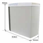 Koolatron 12V Electric Cooler 17L, Cool/Warm Box with Adjustable Strap in Grey - Image 3