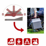 Koolatron 12V Electric Cooler 24L, Cool/Warm Box with Adjustable Strap in Grey - Image 4
