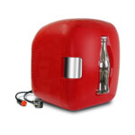 Coca-Cola Heritage 7.9L Mini Fridge 12 Can Portable Cooler In Red - Image 2